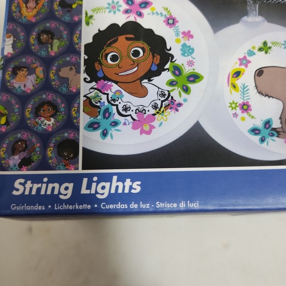 2 Boxes Disney ENCANTO Set‎ of 10 Light Hanging String Lights Reusable Stickers - Picture 4 of 16